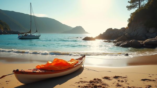 Location de kayak avec transport pour explorer Chausey